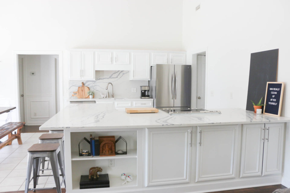 BEFORE AND AFTER: OUR KITCHEN